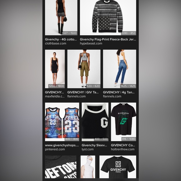 Givenchy Paris USA Stars and Stripes Tank Top Size S - Picture 13 of 13